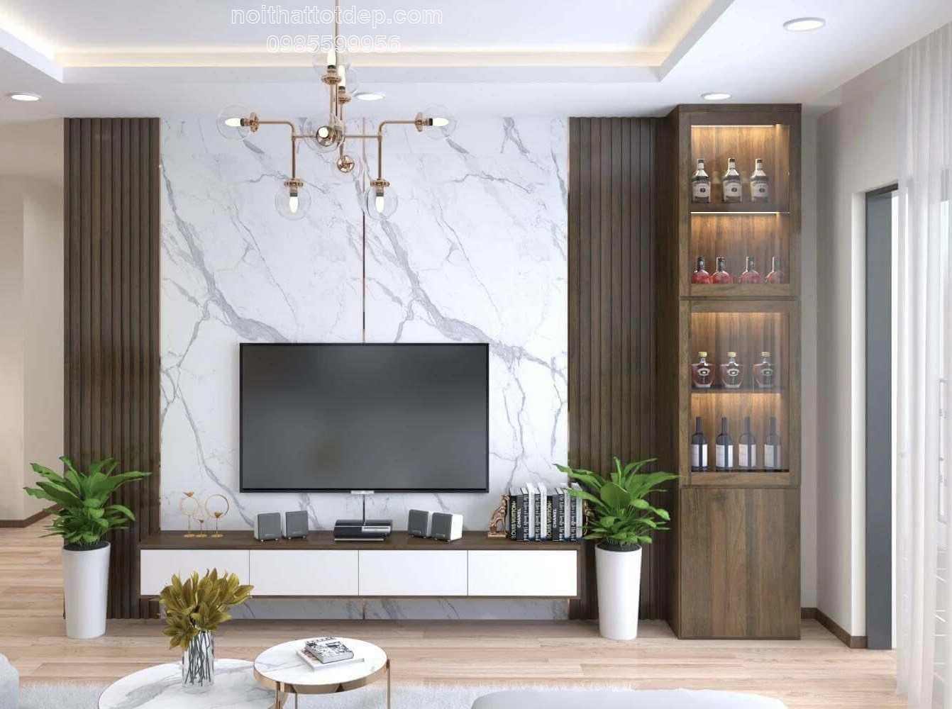  [ Xưởng ] Thi công và thiết kế nội thất chung cư đẹp tại Hà Nội